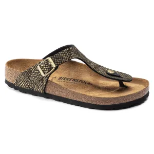 Gizeh Microfiber Shiney Python Black