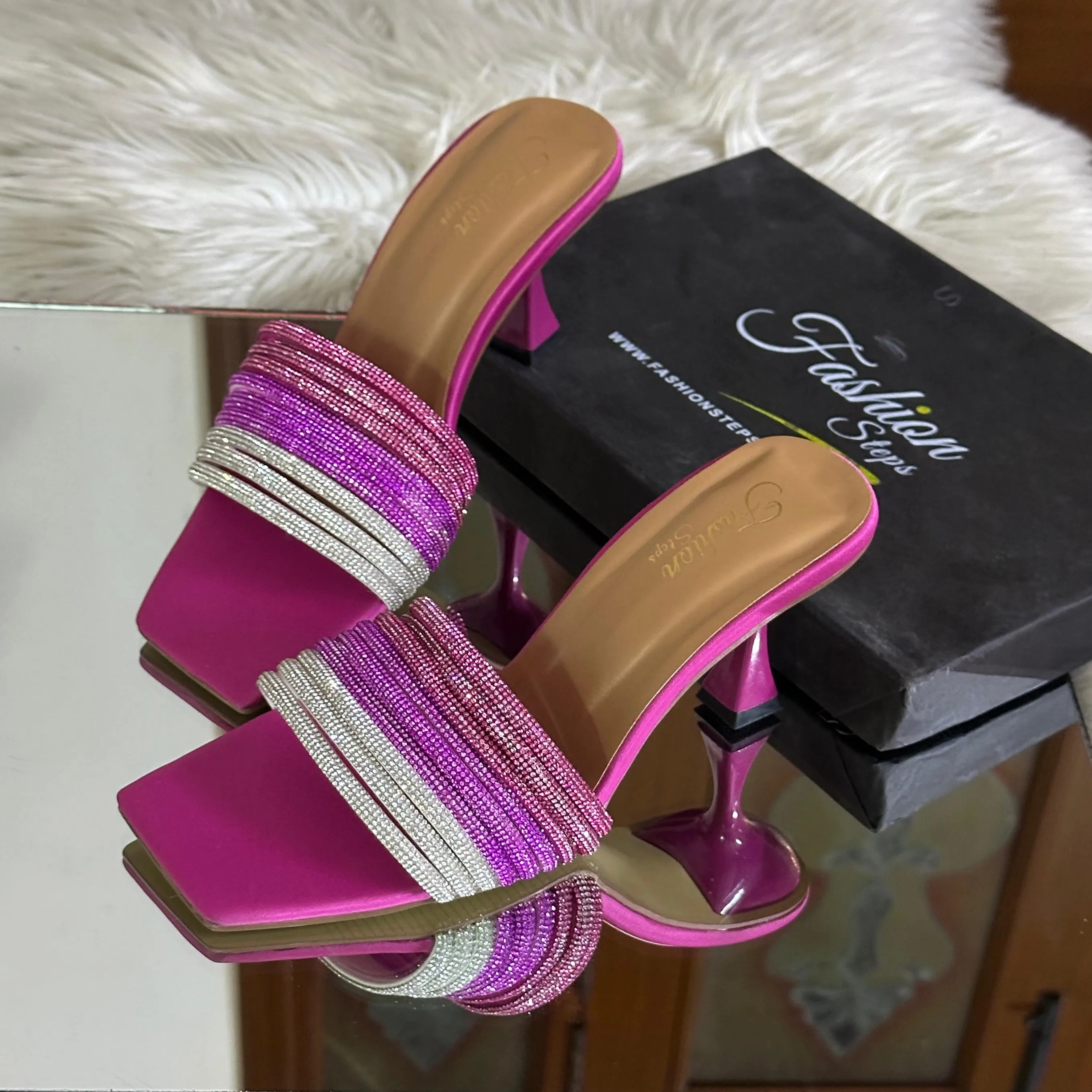 Glamora Heels (Pink)