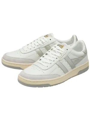 Gola Falcon Mirror Sneaker in White/Silver