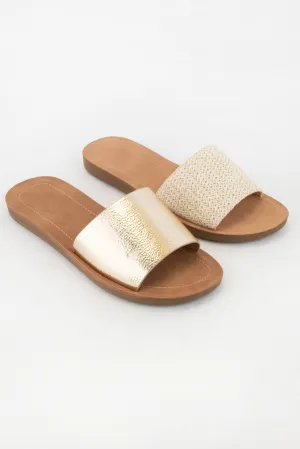 Gold Bold Emma Sandal