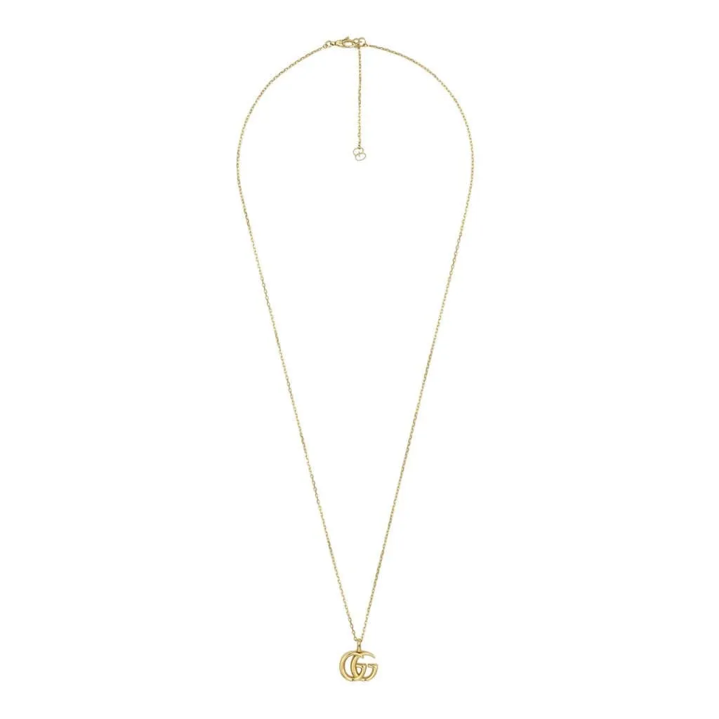 Gucci Yellow Gold GG Running Necklace
