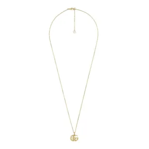 Gucci Yellow Gold GG Running Necklace