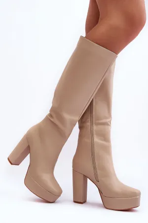 Heel boots