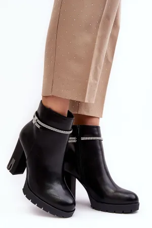 Heel boots