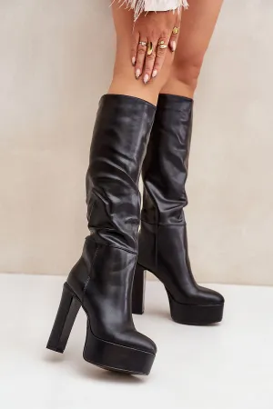 Heel boots