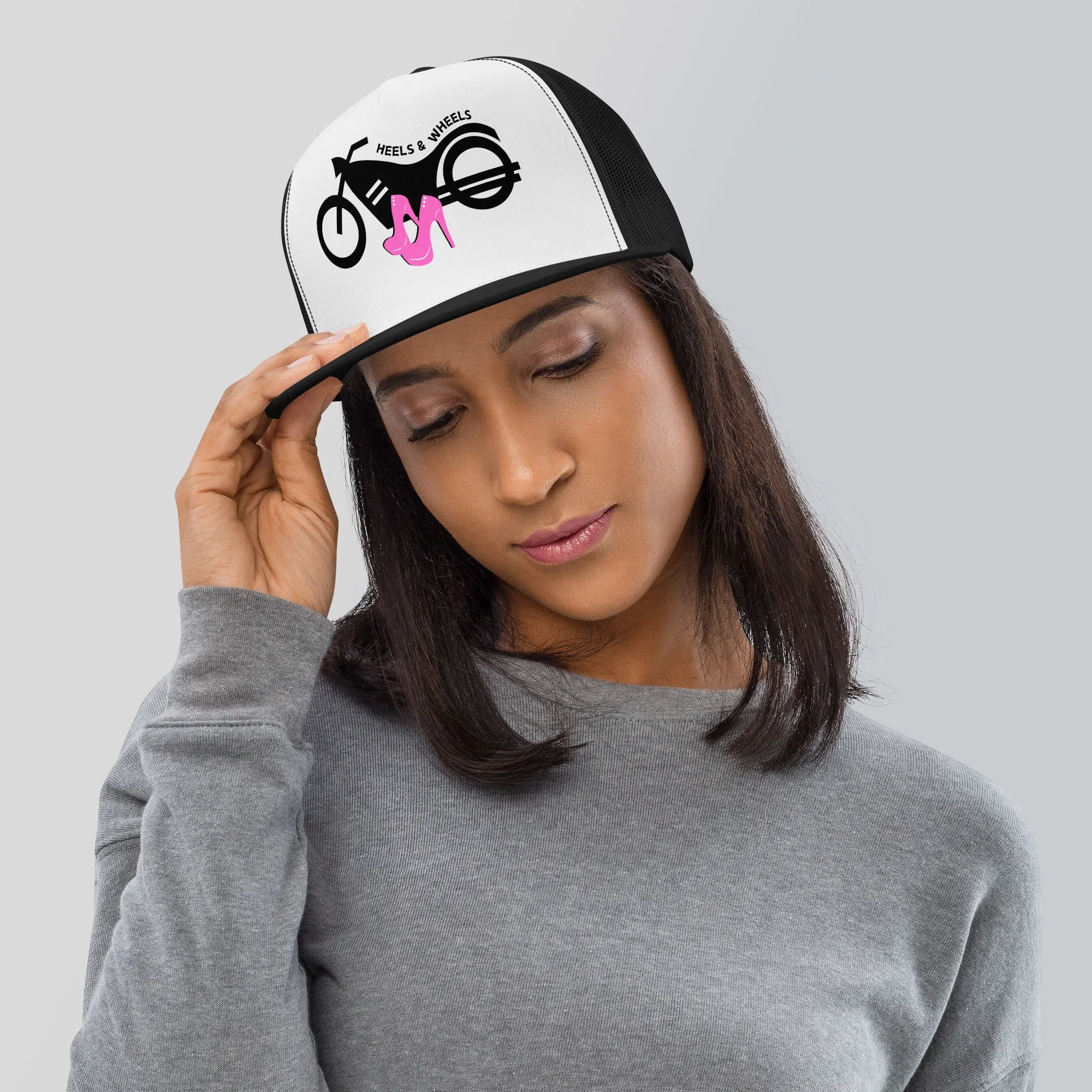Heels & Wheels Trucker Cap