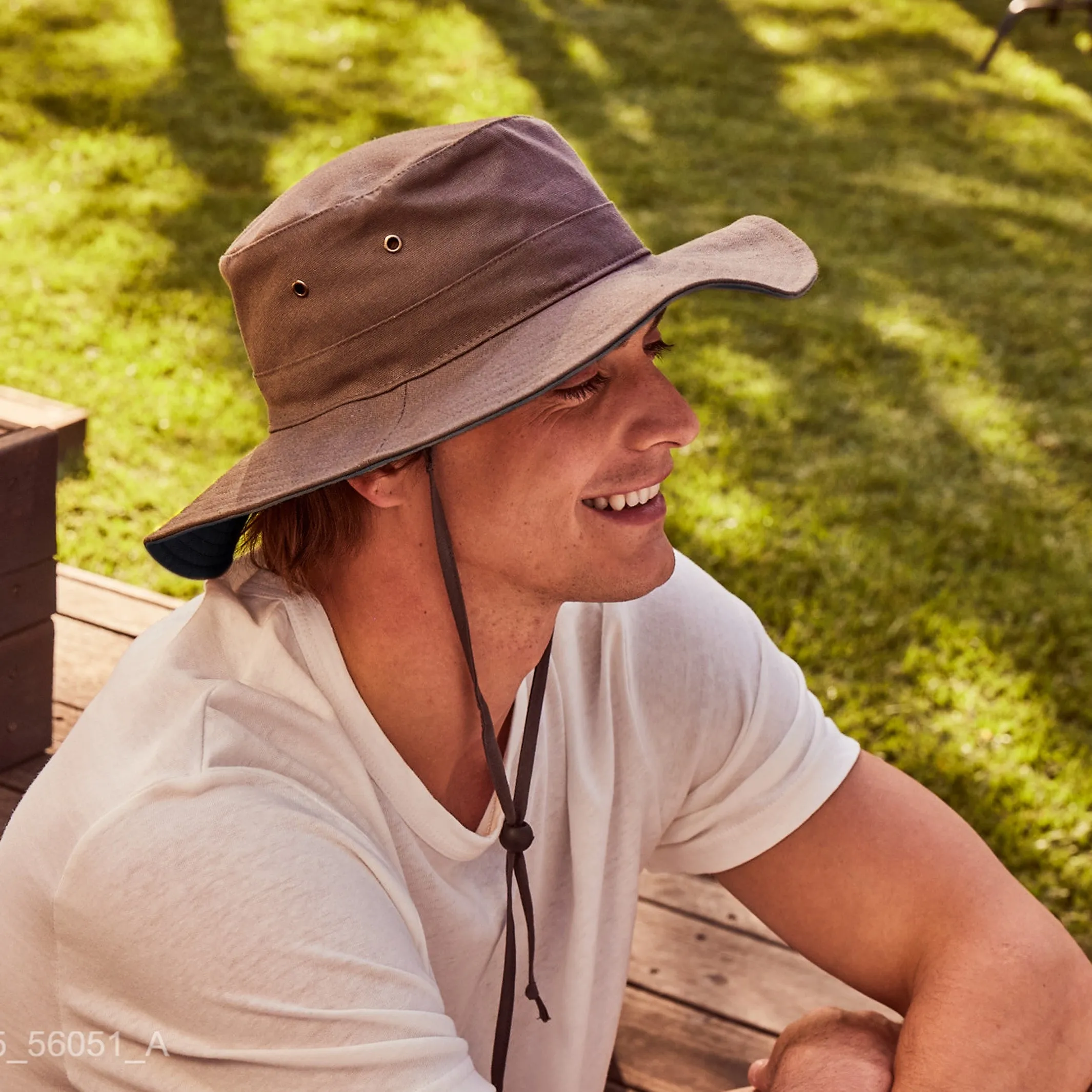 Jack Cricket Hat - Chocolate