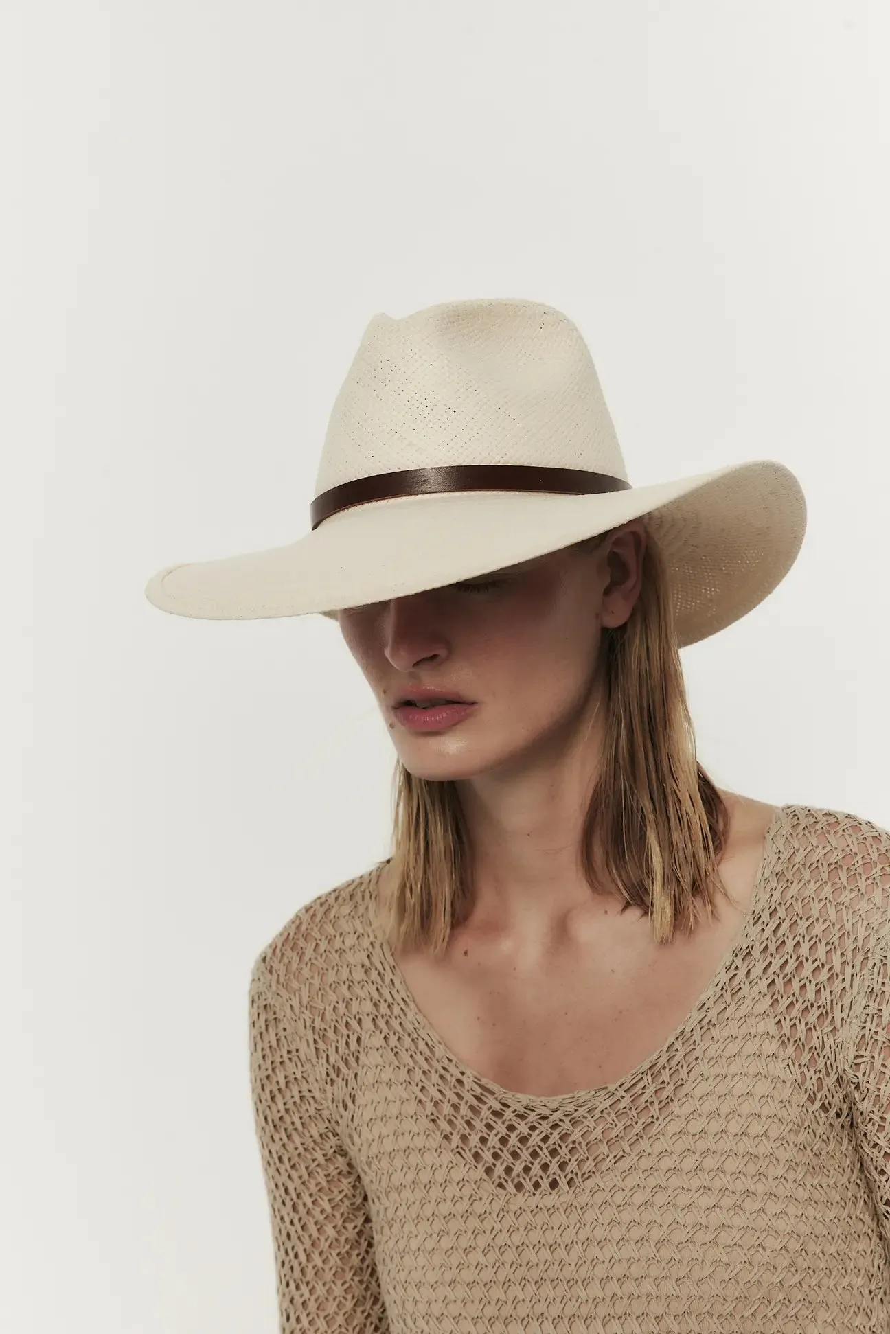 JUDITH HAT IN NATURAL