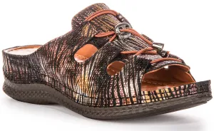 Justinreess England Kinsley In Black Gold For Women | Secret Sale