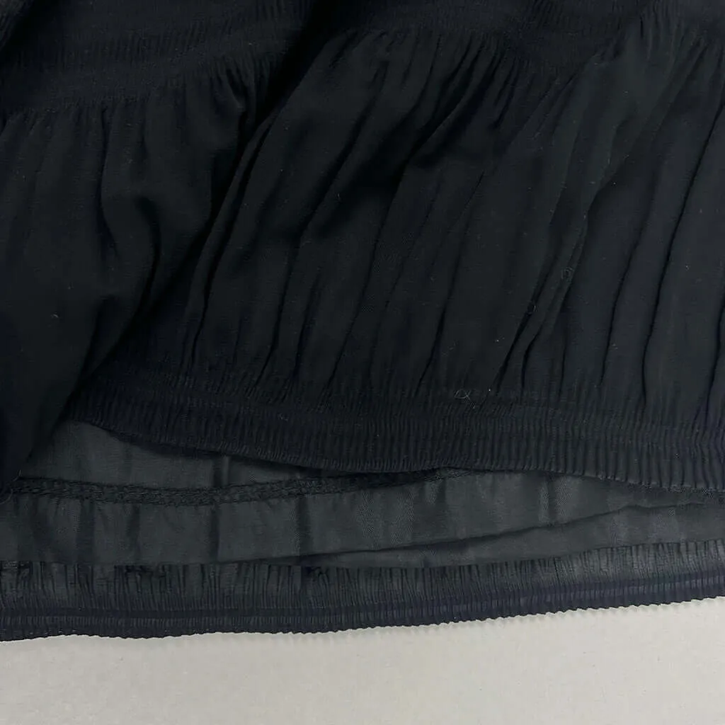 Kamikaze Black Pleated Skirt 12