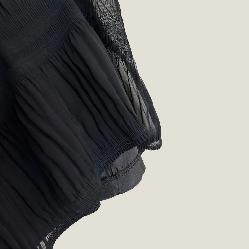 Kamikaze Black Pleated Skirt 12
