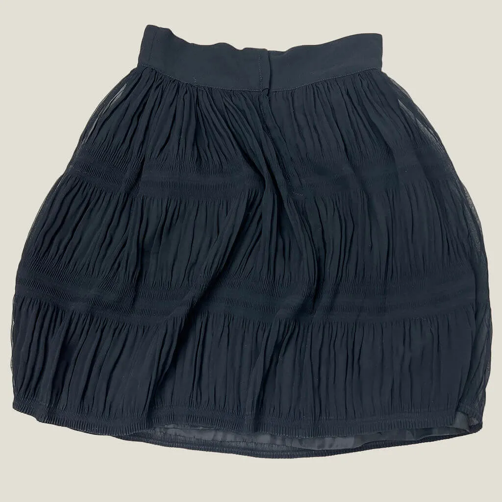 Kamikaze Black Pleated Skirt 12