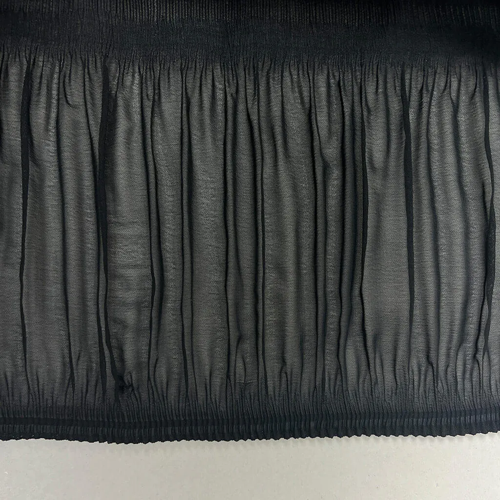 Kamikaze Black Pleated Skirt 12
