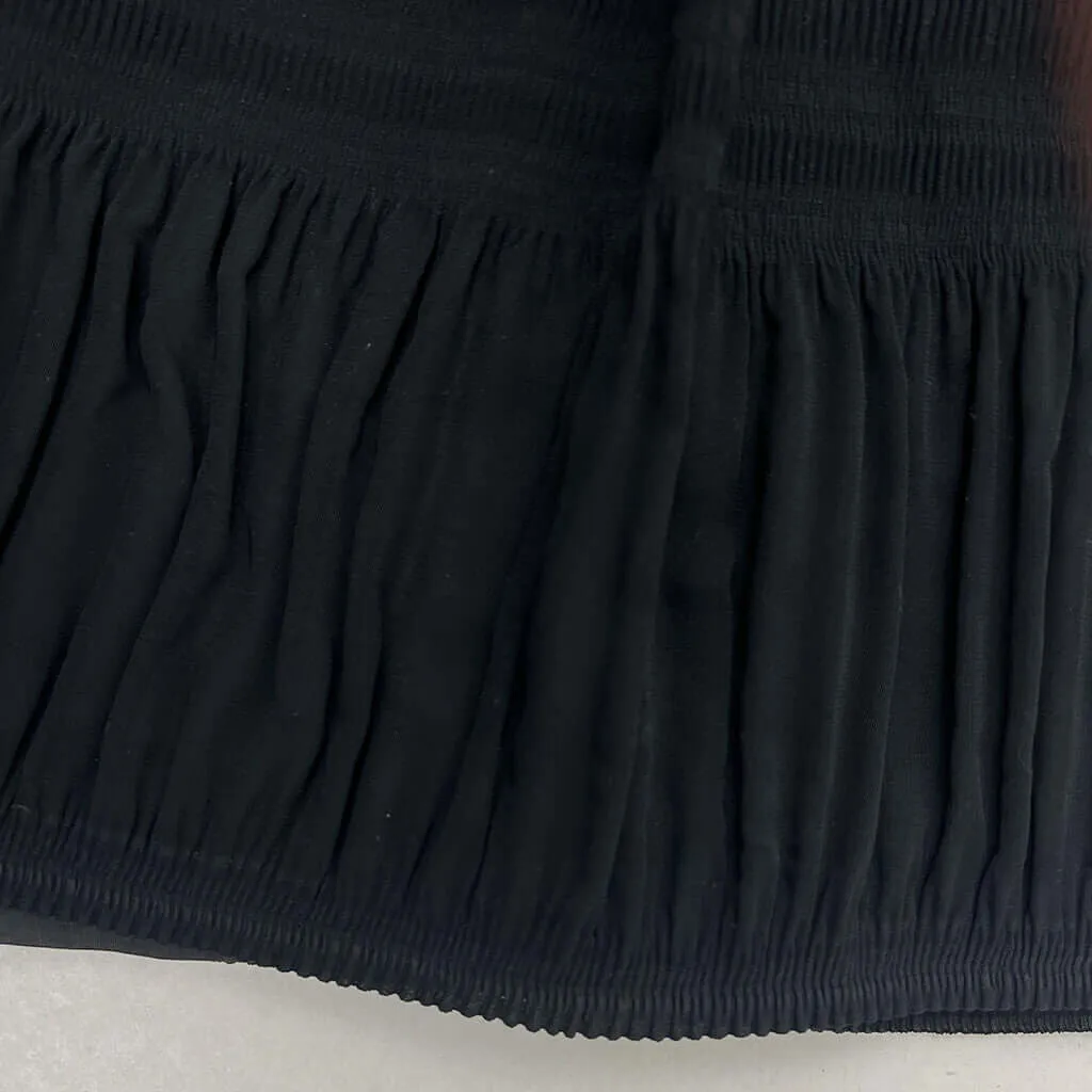 Kamikaze Black Pleated Skirt 12