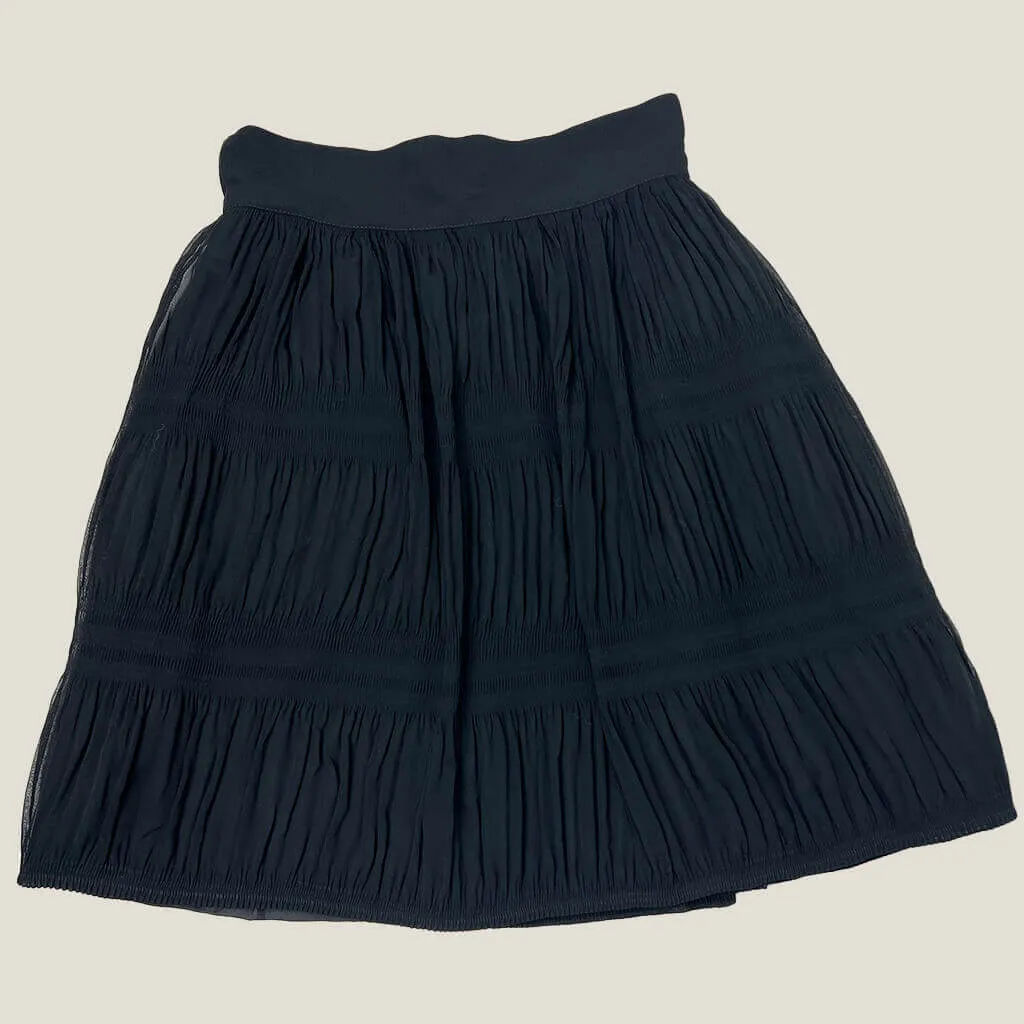 Kamikaze Black Pleated Skirt 12