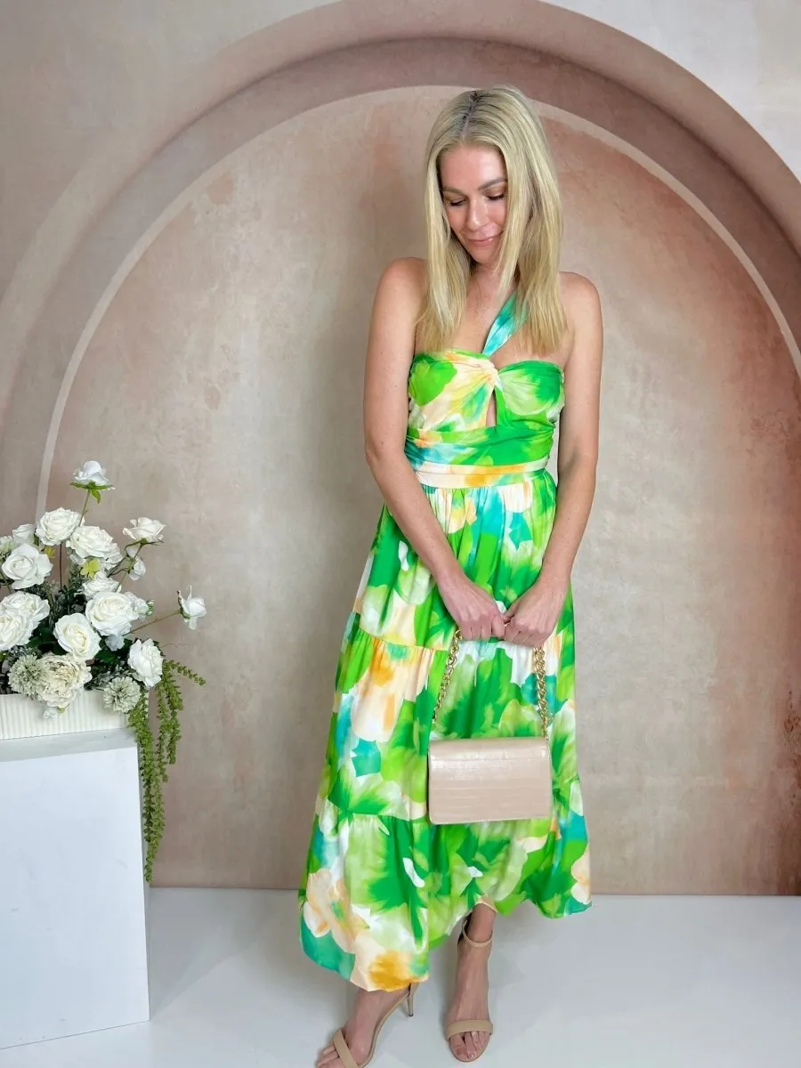 Lara One Shoulder Maxi Dress