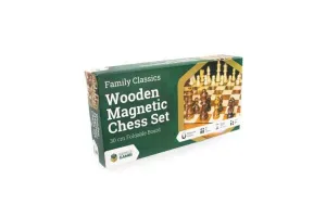 LPG Wooden Magnetic Chess set (30cm)