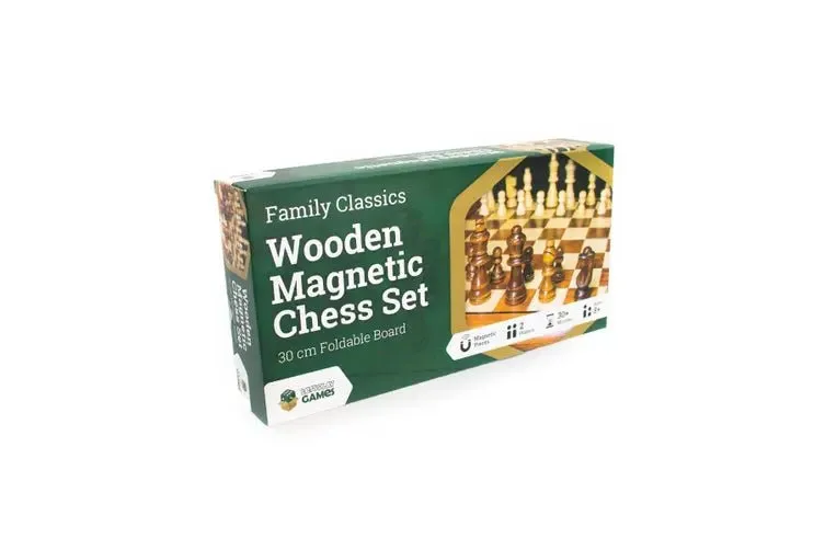 LPG Wooden Magnetic Chess set (30cm)