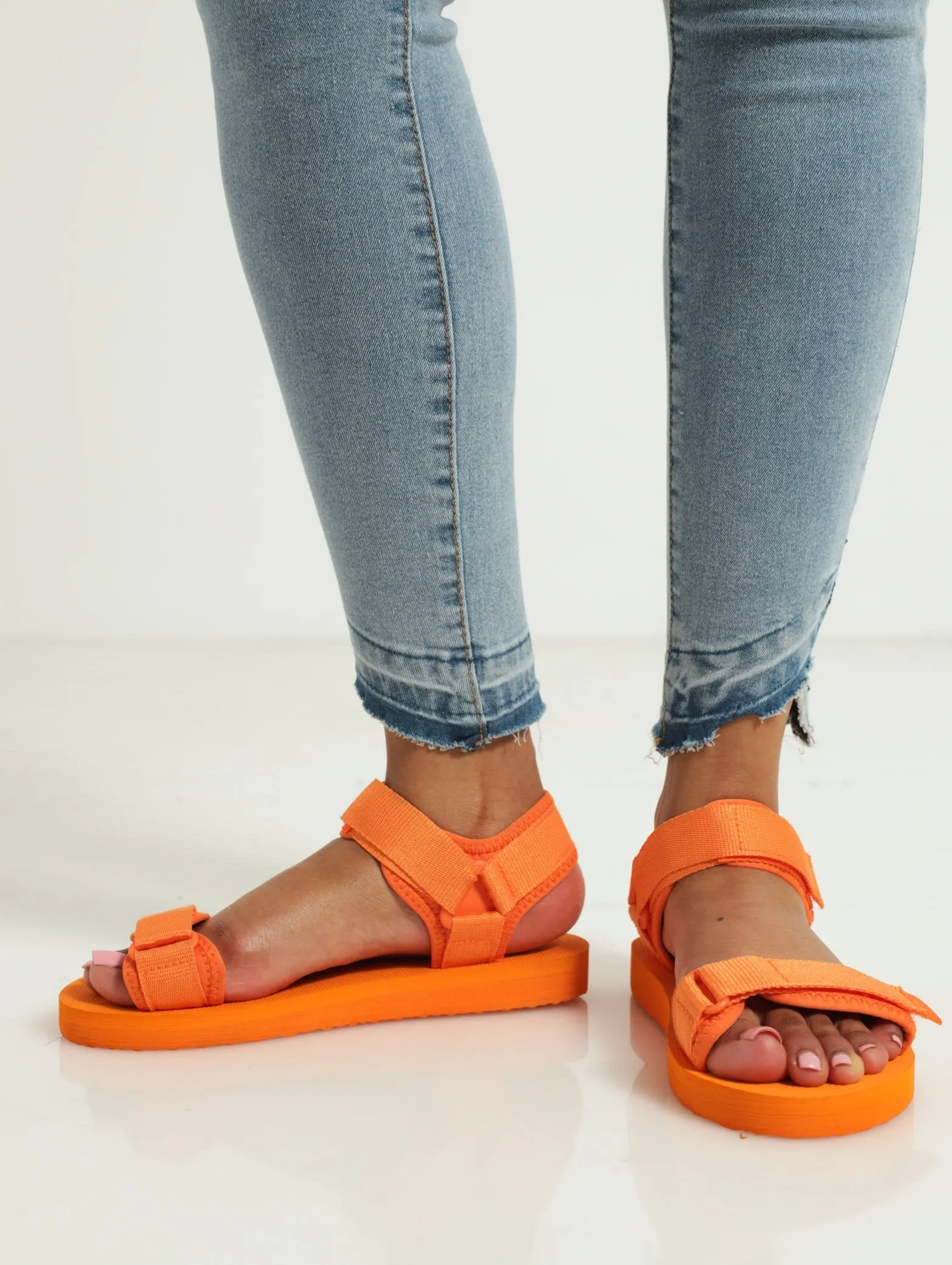 Neoprene Sport Sandal - Orange