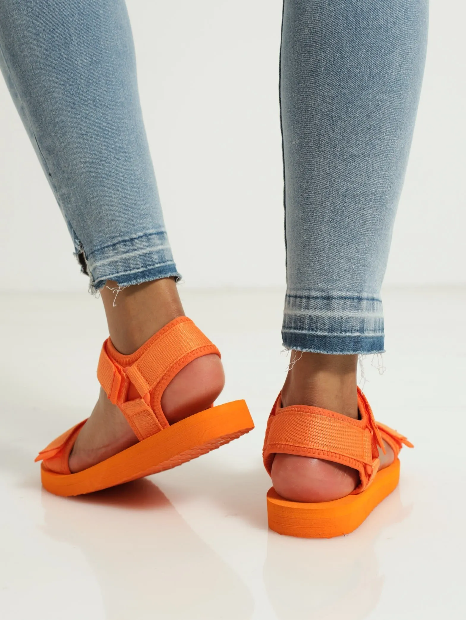 Neoprene Sport Sandal - Orange