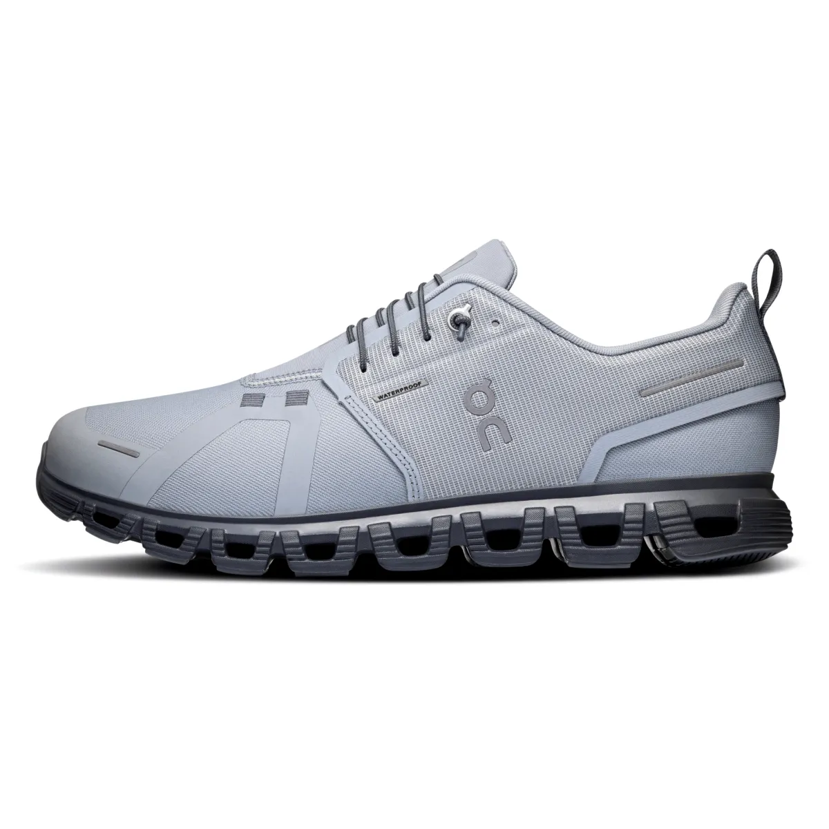 On Running Men's Cloud 6 Waterproof Alloy/Wolf