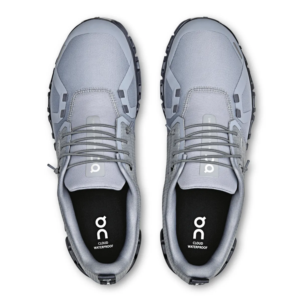 On Running Men's Cloud 6 Waterproof Alloy/Wolf