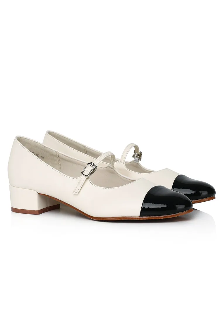Penelope Pumps Heels (Beige)