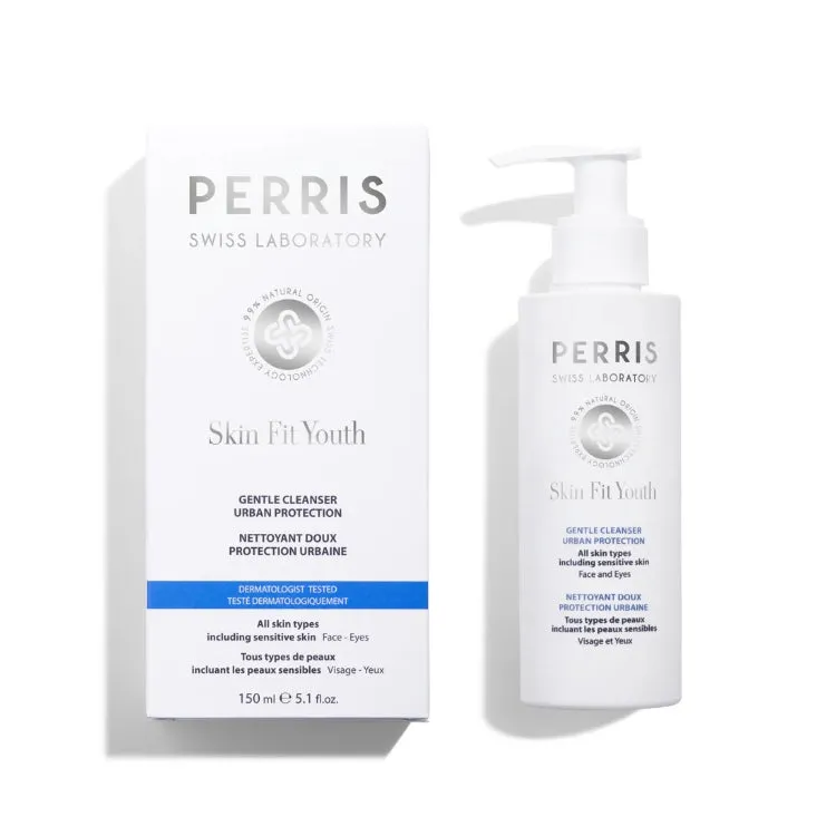 Perris Swiss Laboratory - Skin Fit Youth - Gentle Cleanser Urban Protection - Nettoyant Doux Protection Urbaine - All Skin Types Including Sensitive Skin - Face-Eyes - Tous Types De Peau Incluant Les Peaux Sensibles - Visage-Yeux