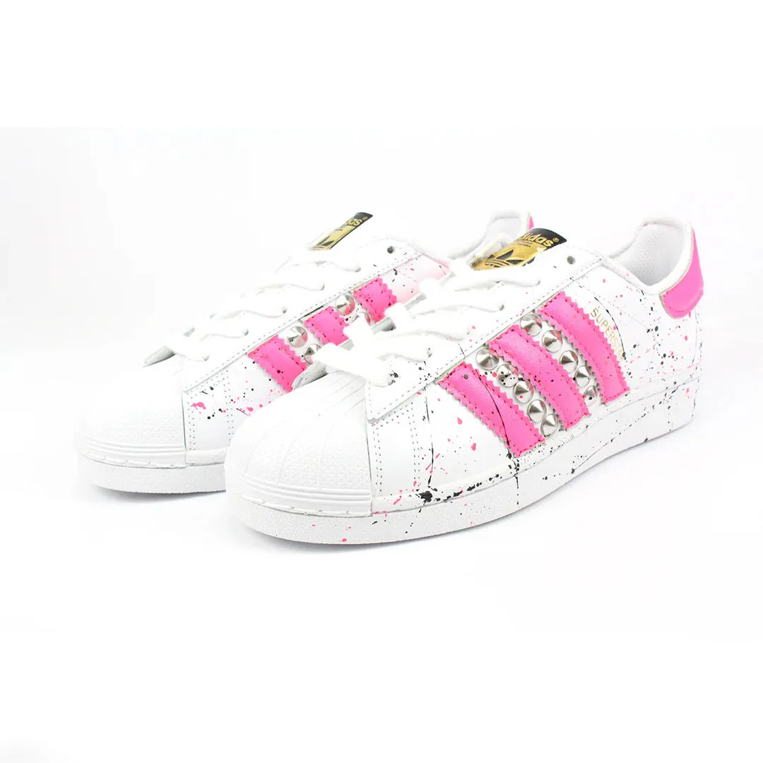 PINK FLUO X ADIDAS SUPERSTAR
