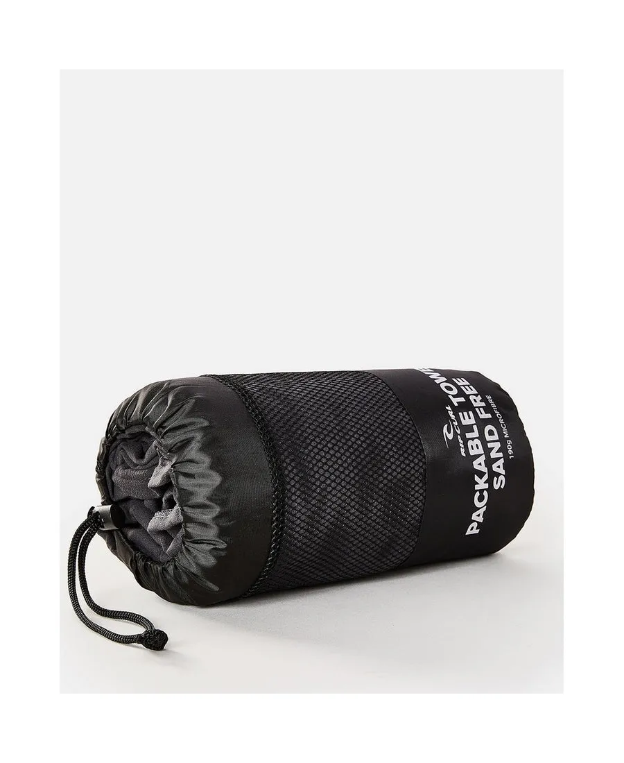 Poncho RIP CURL Surf Series Packableź Hooded T czarny