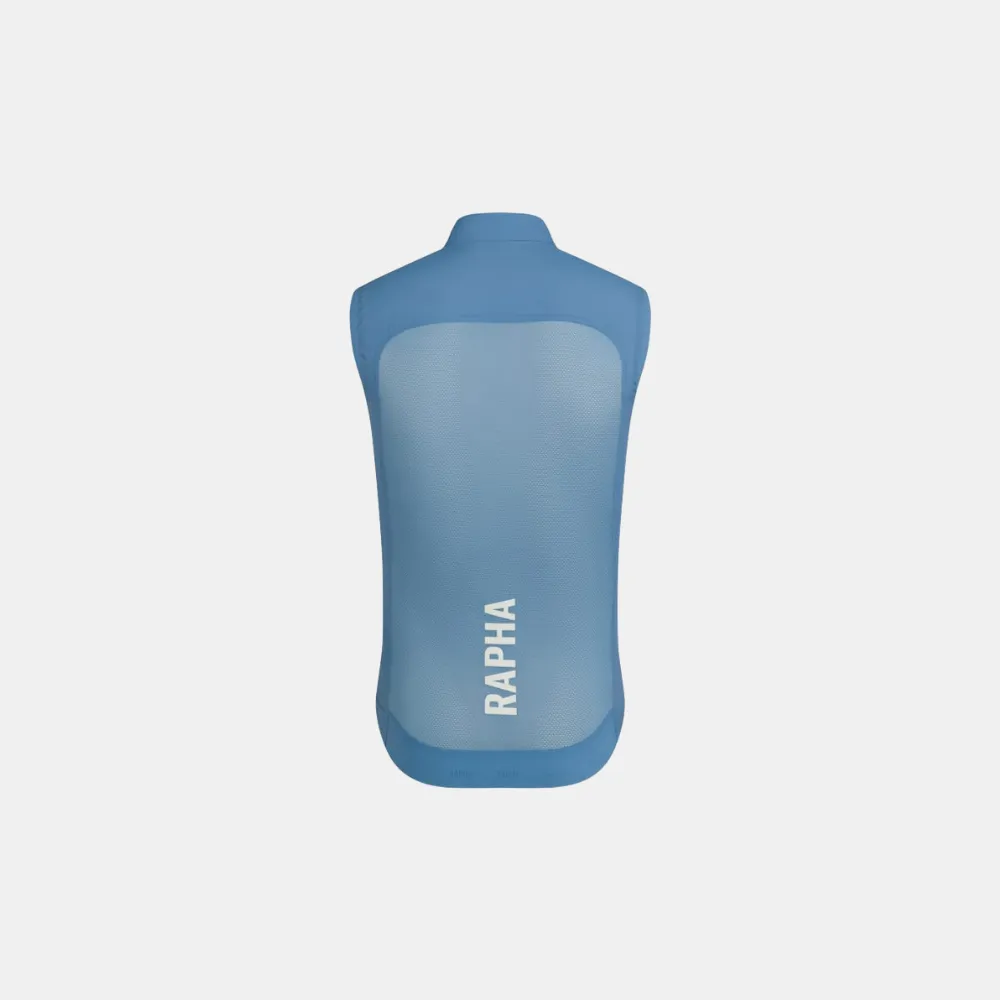 Rapha Pro Team Lightweight Gilet - Dusted Blue/White