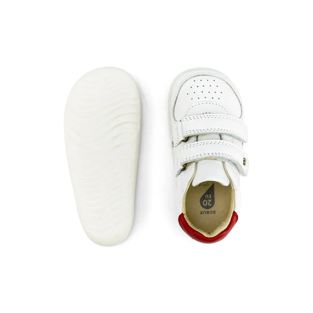 Riley  - Step Up - White   Red