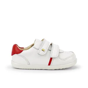 Riley  - Step Up - White   Red