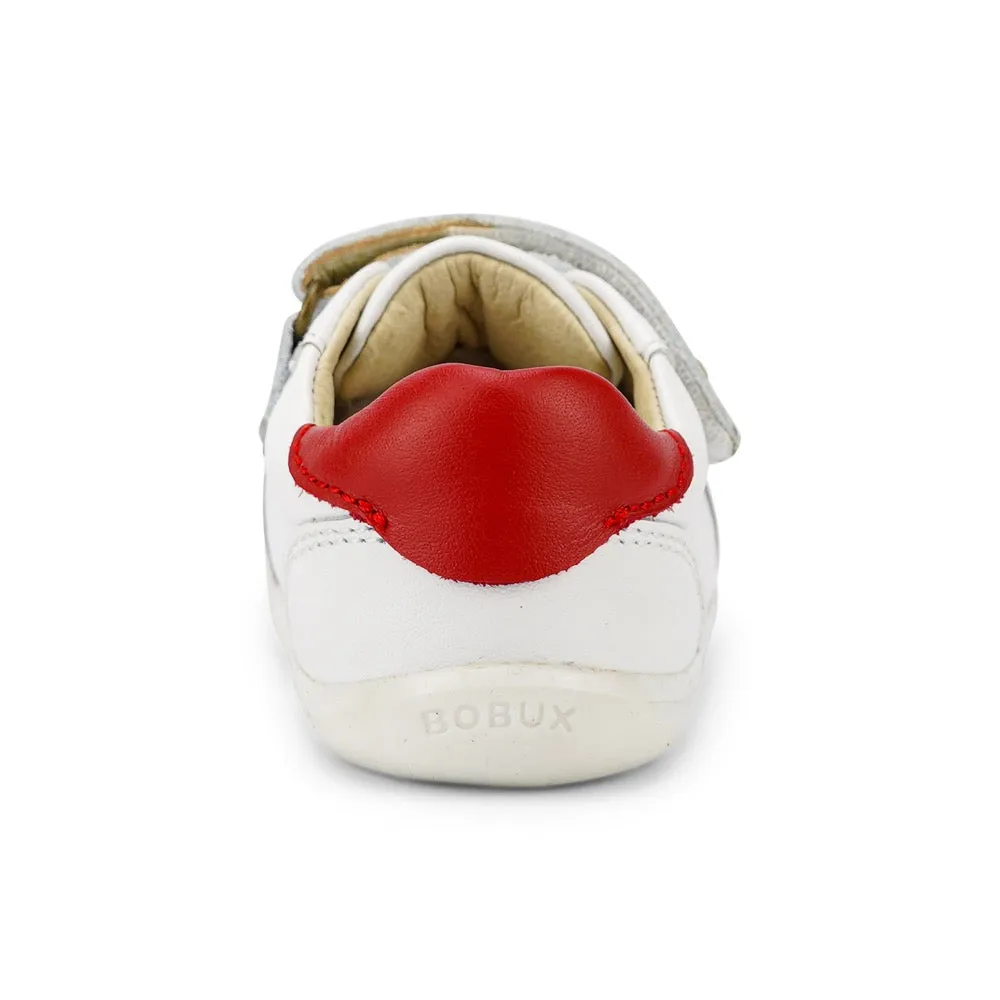 Riley  - Step Up - White   Red