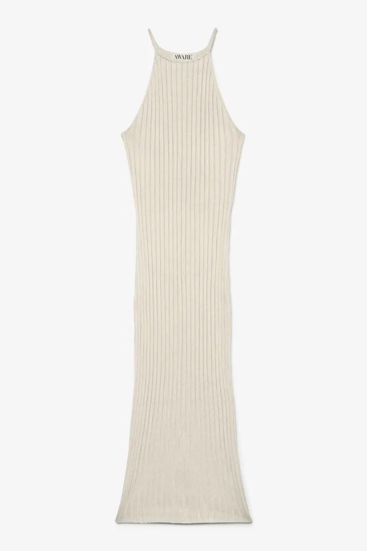 River Halterneck Maxi Dress