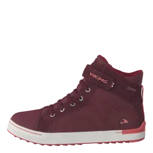 Sagene Mid Gtx Wine/coral