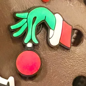 SHOE CHARMS - HAND OF THE GRINCH