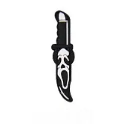 SHOE CHARMS - SCREAM KNIFE GHOSTFACE