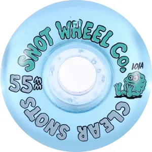 Snot - Clear Snots 55MM 101A Skateboard Wheels