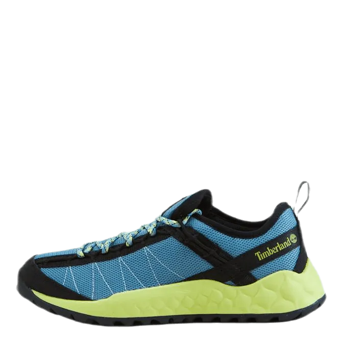 Solar Wave Low Fabric Blue