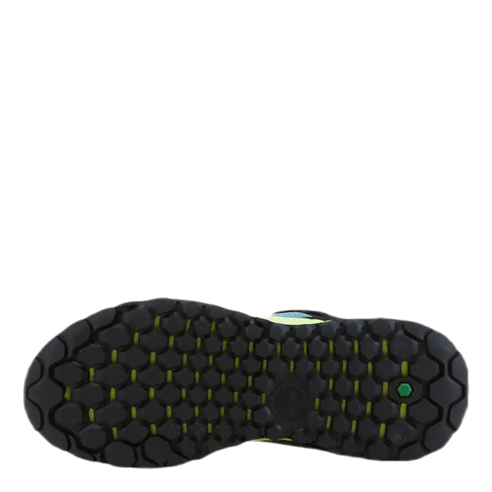 Solar Wave Low Fabric Blue