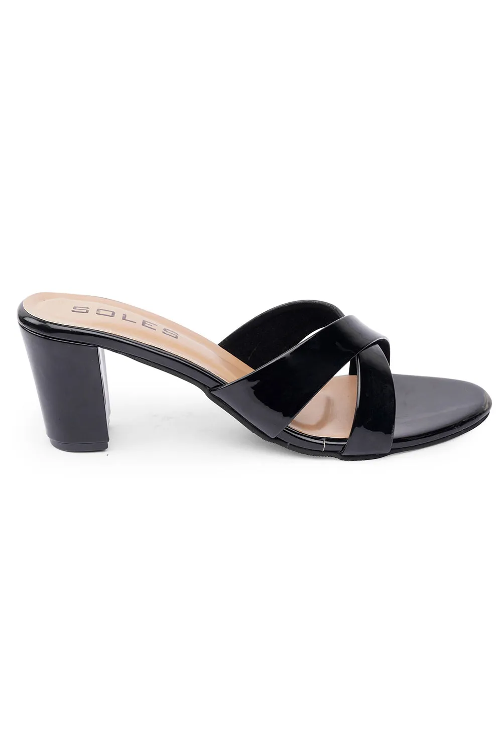 SOLES Black Heels - Classic Elegance