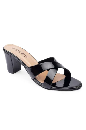 SOLES Black Heels - Classic Elegance