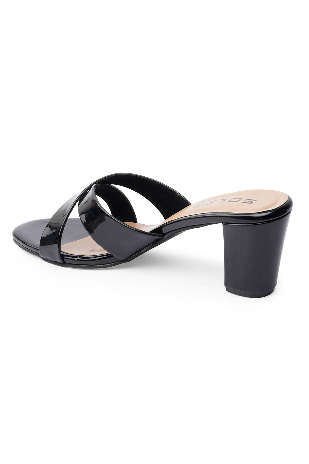 SOLES Black Heels - Classic Elegance