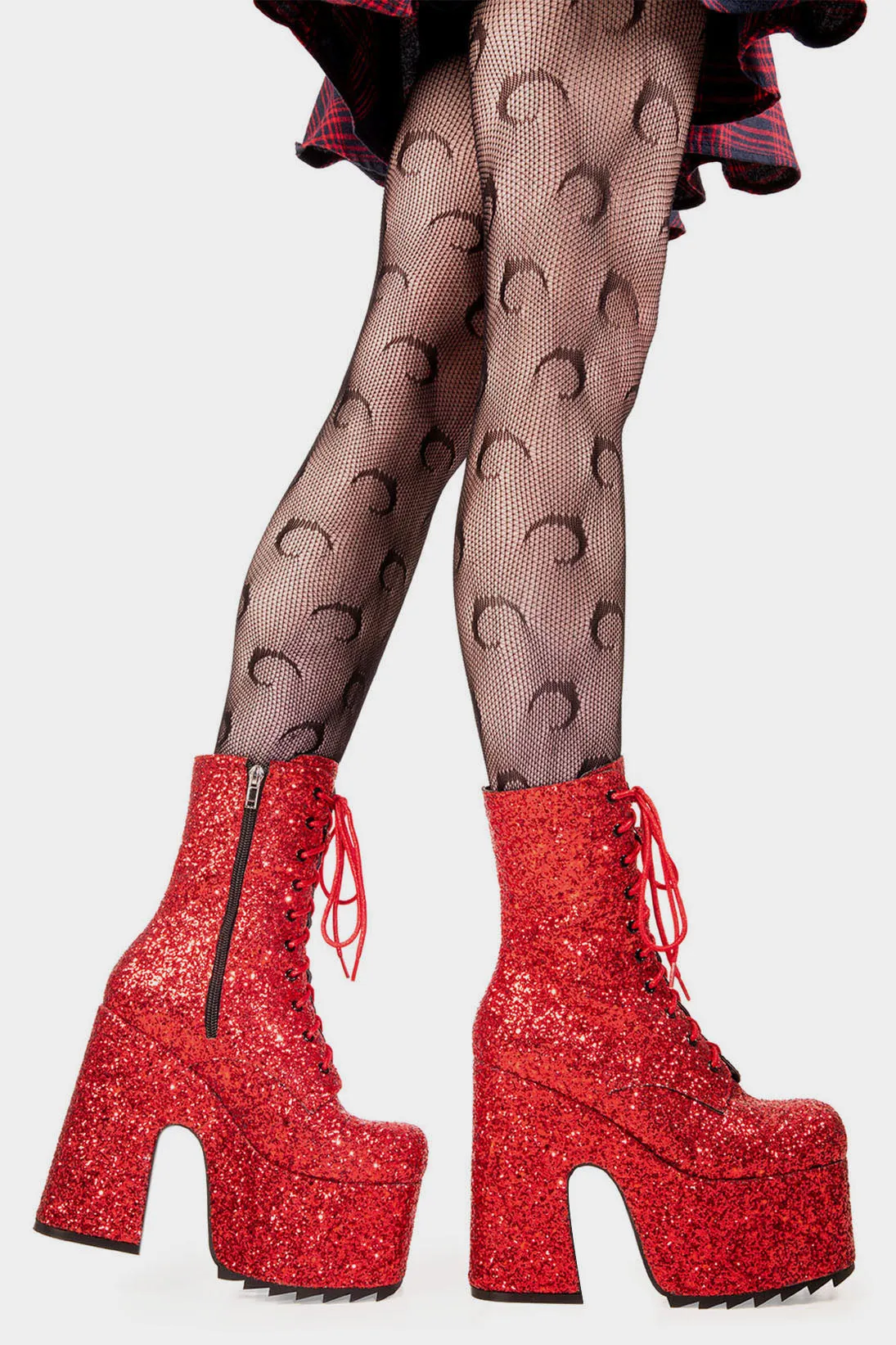 Spotlight Chunky Platform Ankle Boots