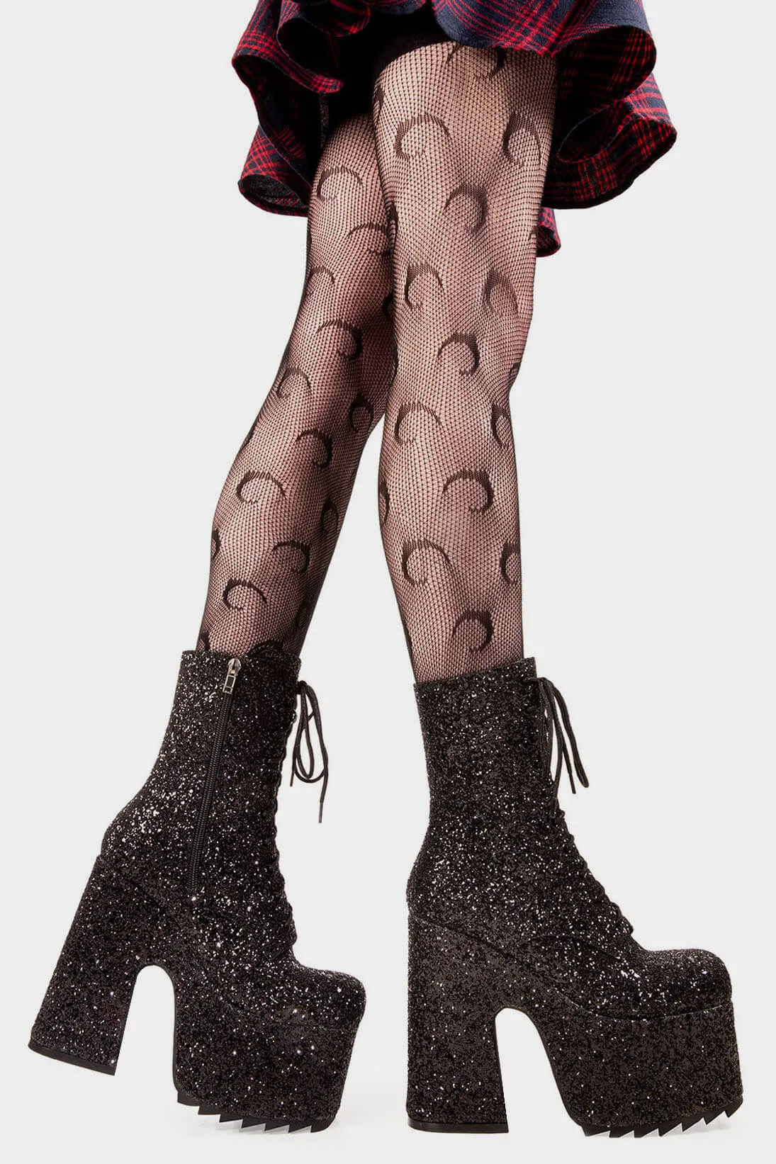Spotlight Chunky Platform Ankle Boots