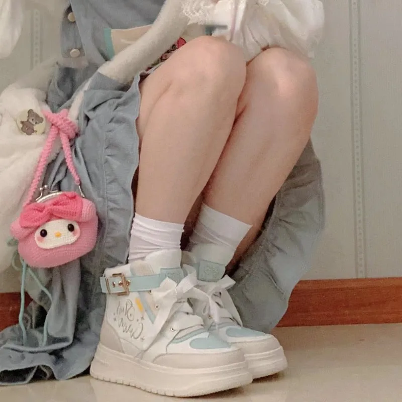 Star Crown Pastel Hi-Tops
