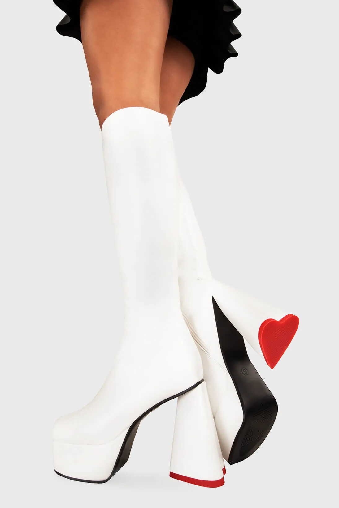 Sweet Talker Platform Knee High Boots