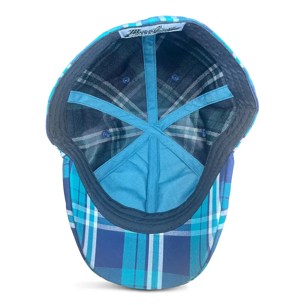 The Sweetwater Plaid Trainer - Tealwater by Boston Scally Co.