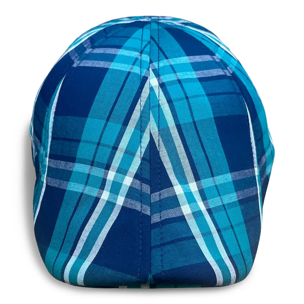 The Sweetwater Plaid Trainer - Tealwater by Boston Scally Co.